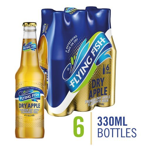 Flying Fish Dry Apple NRB 6 x 330ml