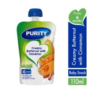 Purity Pouch Creamy Butternut with Cinnamon 110ml from 6 Months