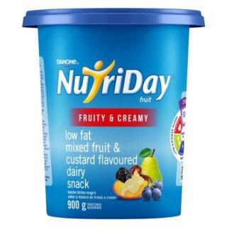 Danone Nutriday Low Fat Mixed Fruit & Custard Yoghurt 900g