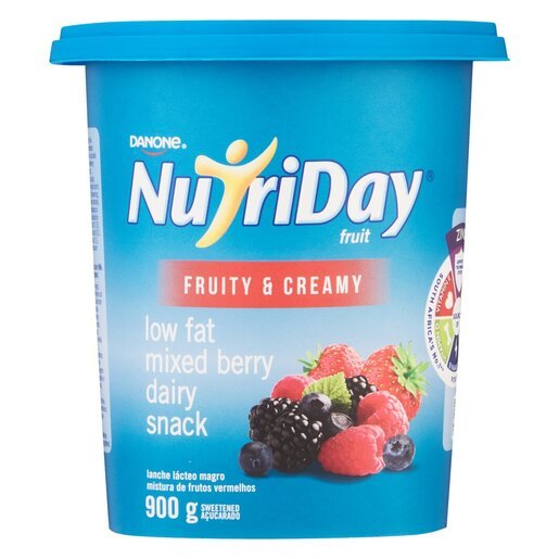 Danone Nutriday Low Fat Mixed Berry Yoghurt 900g