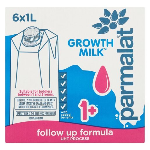 Parmalat Uht Growth Milk 1 + 6 x 1L